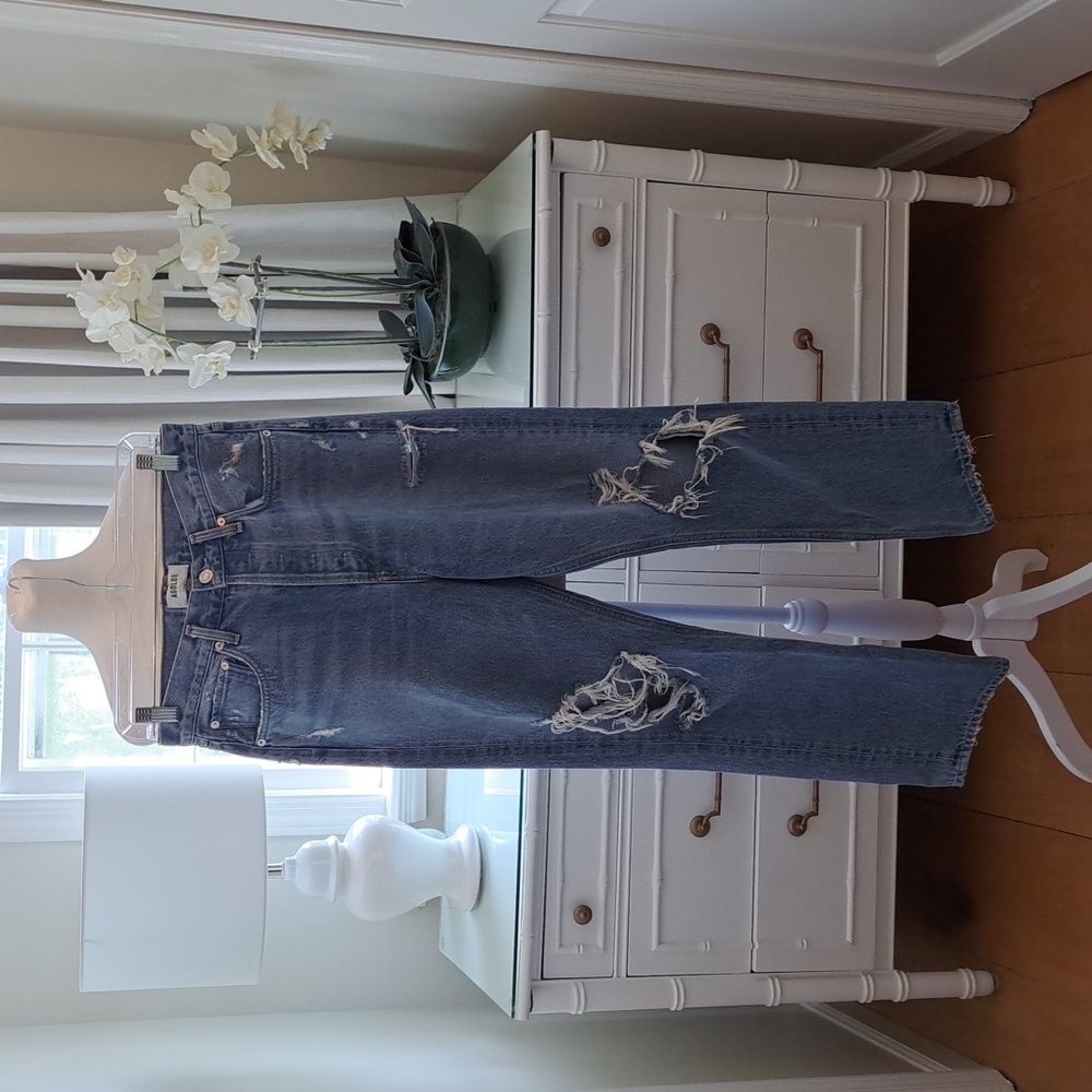 Agolde 90’s Mid Rise Distressed Jeans | Sz 27